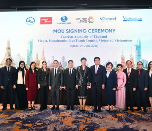 BENTHANH TOURIST KÝ KẾT HỢP TÁC DU LỊCH CÙNG TCDL THÁI LAN