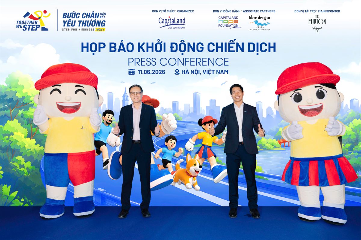CapitaLand Development khởi động chiến dịch “Bước chân gắn kết yêu thương” lần thứ 4, cam kết tài trợ 98.000 đô la Mỹ đồng hành cùng trẻ em yếu thế 1 Phu nu hien dai CapitaLand Development 01