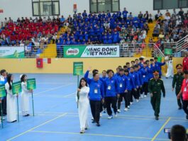 30 đoàn thể thao học sinh tranh tài tại Giải thể thao học sinh phổ thông toàn quốc