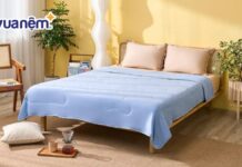 Những chất liệu ga trải giường giúp giảm cảm giác nóng lưng mùa hè