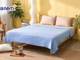 Những chất liệu ga trải giường giúp giảm cảm giác nóng lưng mùa hè