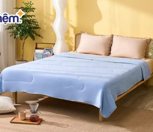 Những chất liệu ga trải giường giúp giảm cảm giác nóng lưng mùa hè