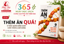 365 NGÀY ĐỌC SÁCH CÙNG CLB PHỤ NỮ HIỆN ĐẠI số 007: Thèm Ăn Quá!