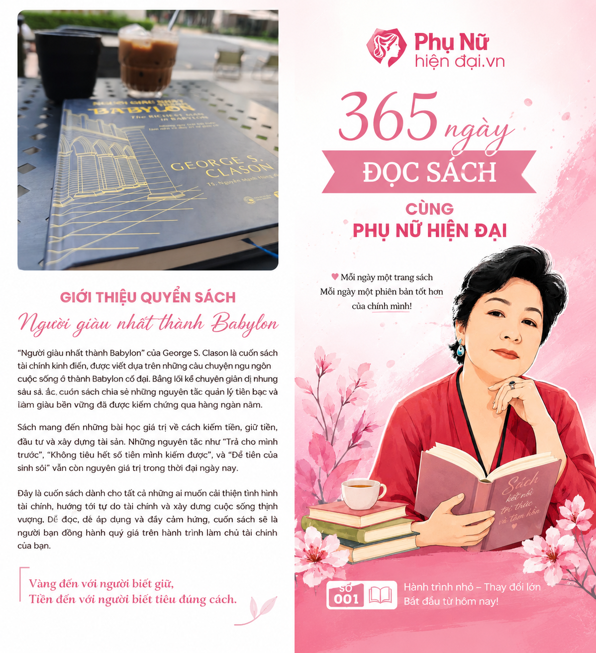 365 ngày đọc sách cùng Phụ Nữ Hiện Đại: "Người giàu nhất thành Babylon" 1 988e8710 26c7 4921 bd2d 965d562e7d04