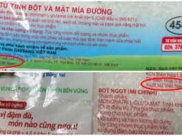 Những điểm cần lưu ý khi chọn mua sản phẩm bột ngọt