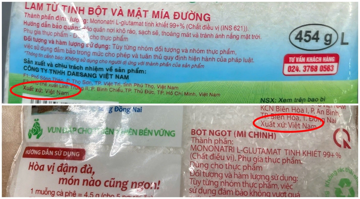 Những điểm cần lưu ý khi chọn mua sản phẩm bột ngọt 3 Luuychonmuabotngot 3
