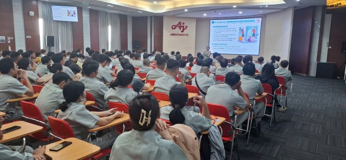 Ajinomoto Việt Nam: Lực lượng lao động khỏe mạnh là nền tảng phát triển doanh nghiệp bền vững 1 Phu nu hien dai Ajinomoto viet nam 01