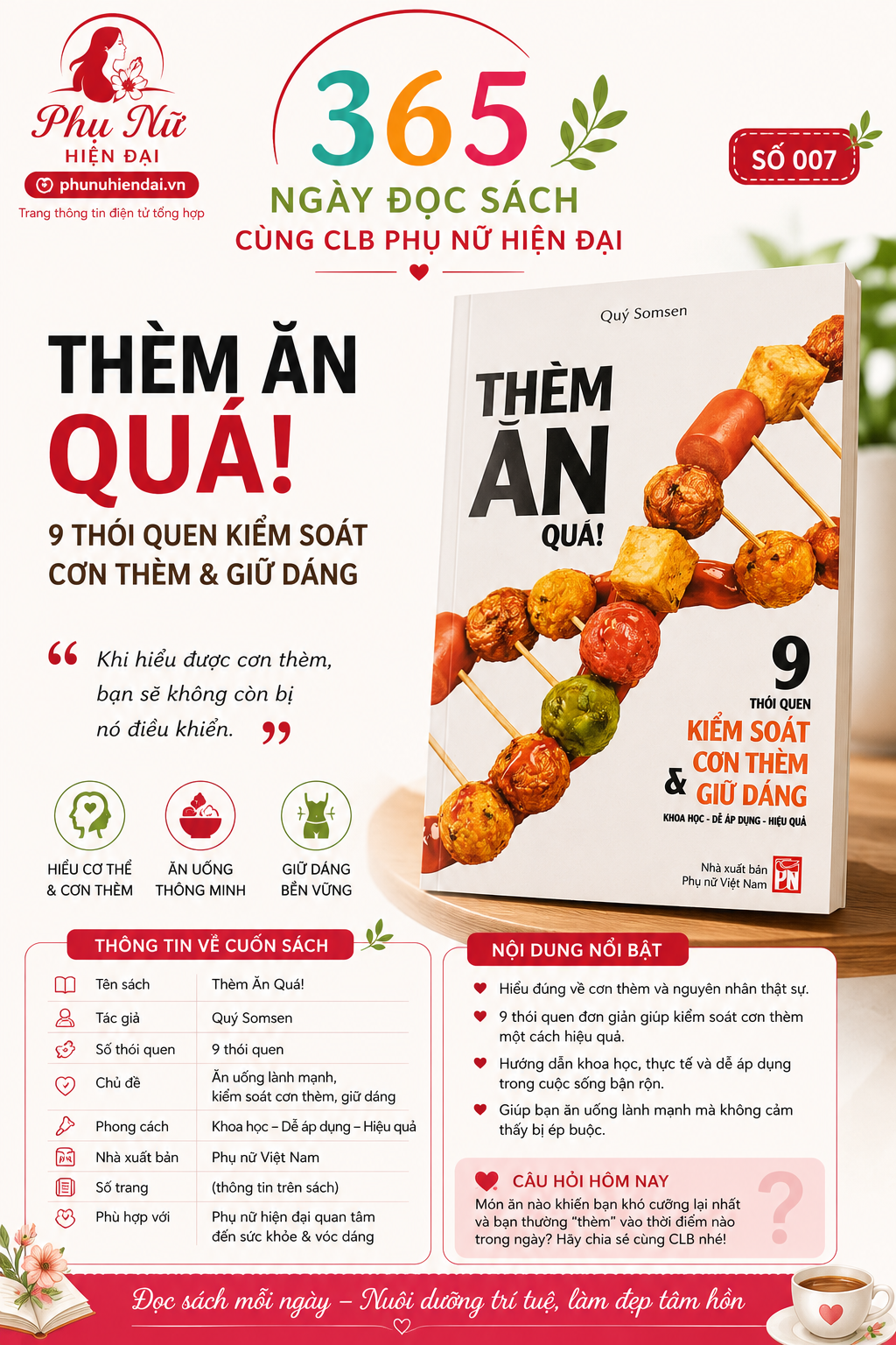 Sach Them an qua