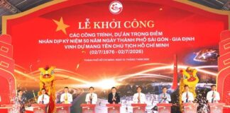 TPHCM khởi công 8 công trình, dự án trọng điểm chào mừng 50 năm thành phố mang tên Bác