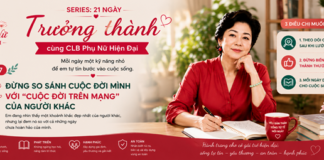 SERIES 21 NGÀY TRƯỞNG THÀNH CÙNG CLB PHỤ NỮ HIỆN ĐẠI – NGÀY 7: ĐỪNG SO SÁNH CUỘC ĐỜI MÌNH VỚI “CUỘC ĐỜI TRÊN MẠNG” CỦA NGƯỜI KHÁC