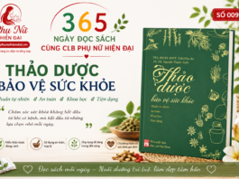 365 NGÀY ĐỌC SÁCH CÙNG CLB PHỤ NỮ HIỆN ĐẠI số 009: “Thảo dược bảo vệ sức khỏe”