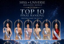 Dàn thí sinh Miss Universe Business World 2026 khoe nhan sắc lộng lẫy tại tiệc đấu giá trước thềm chung kết