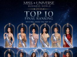 Dàn thí sinh Miss Universe Business World 2026 khoe nhan sắc lộng lẫy tại tiệc đấu giá trước thềm chung kết