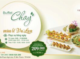 14 món mới “đổi vị” buffet chay Viễn Đông mùa Vu Lan