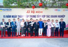 Trung tâm hợp tác doanh nghiệp HUTECH kỉ niệm 15 năm thành lập
