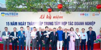 Trung tâm hợp tác doanh nghiệp HUTECH kỉ niệm 15 năm thành lập