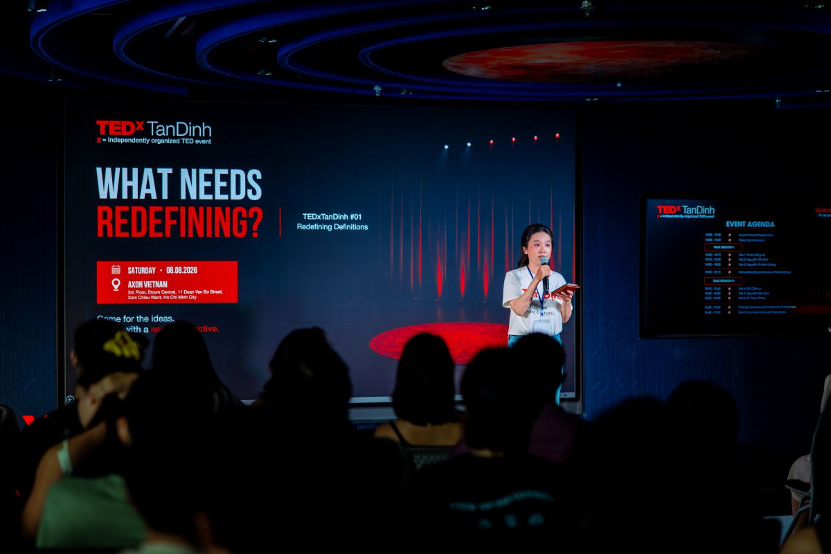 TEDxTanDinh 2026: Khán phòng đọng lại trong sự tập trung tuyệt đối 2