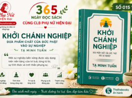 365 NGÀY ĐỌC SÁCH CÙNG CLB PHỤ NỮ HIỆN ĐẠI: SỐ 015 – KHỞI CHÁNH NGHIỆP