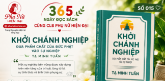 365 NGÀY ĐỌC SÁCH CÙNG CLB PHỤ NỮ HIỆN ĐẠI: SỐ 015 – KHỞI CHÁNH NGHIỆP