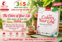 365 NGÀY ĐỌC SÁCH CÙNG CLB PHỤ NỮ HIỆN ĐẠI SỐ 012: THE COLORS OF YOUR LIFE – SẮC MÀU VÀ HƠI THỞ