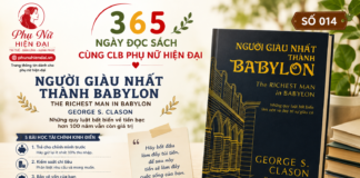 365 NGÀY ĐỌC SÁCH CÙNG CLB PHỤ NỮ HIỆN ĐẠI – SỐ 014: NGƯỜI GIÀU NHẤT THÀNH BABYLON