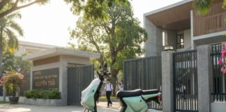 Amio S2: Xe điện gọn gàng, an toàn cho lịch đi học hằng ngày