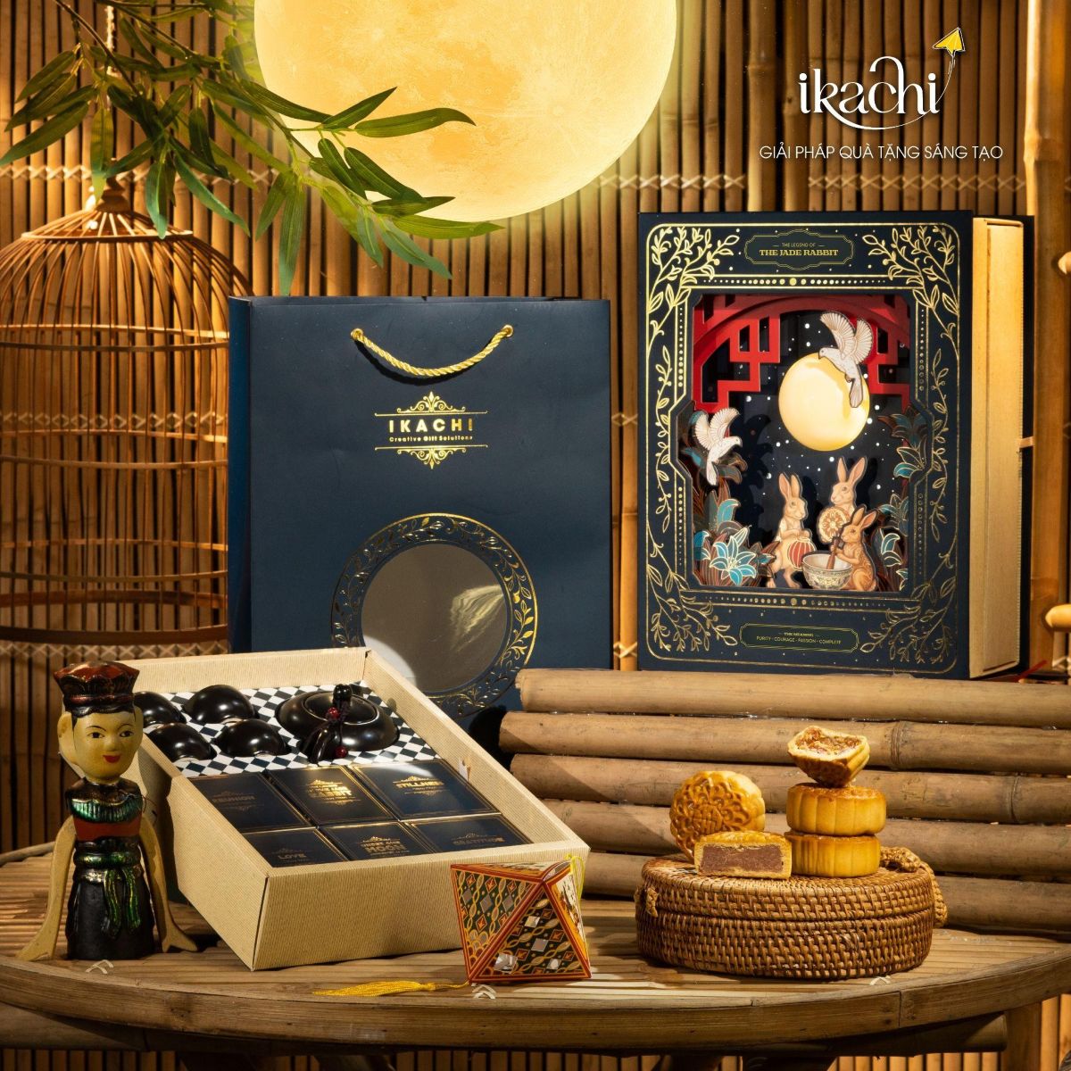 TRUNG THU 2026 - KHI MÓN QUÀ KHÔNG CHỈ ĐỂ TRAO TẶNG, ĐÓ LÀ LÝ DO ĐỂ NGƯỜI TA NGỒI LẠI BÊN NHAU 2 Phu nu hien dai ikachi trung thu 02