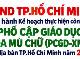 TP.Hồ Chí Minh nâng cao công tác phổ cập giáo dục, xóa mù chữ