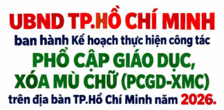 TP.Hồ Chí Minh nâng cao công tác phổ cập giáo dục, xóa mù chữ