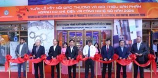Khai mạc Tuần lễ kết nối giao thương, giới thiệu sản phẩm cơ khí, điện và công nghệ số