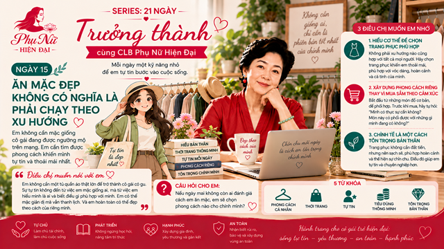 Phong Cách Riêng, Tự Tin Tỏa Sáng
