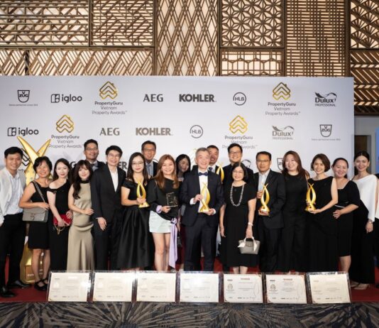 CapitaLand Development được tôn vinh doanh nghiệp phát triển bền vững, đóng góp xã hội và thiết kế xuất sắc tại Giải thưởng Bất động sản Việt Nam PropertyGuru 2026