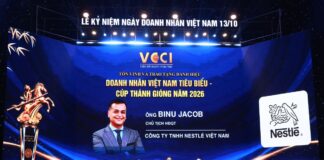 Tổng Giám Đốc Nestlé Việt Nam: Cúp Thánh Gióng sự ghi nhận đối với thành quả chung của đội ngũ Nestlé và các đối tác Việt Nam