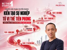 PRUDENTIAL LAN TỎA CƠ HỘI NGHỀ NGHIỆP, PHÁT TRIỂN THẾ HỆ TƯ VẤN VIÊN CHUYÊN NGHIỆP TẠI CÁC ĐỊA PHƯƠNG
