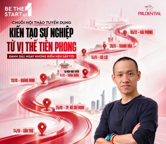 PRUDENTIAL LAN TỎA CƠ HỘI NGHỀ NGHIỆP, PHÁT TRIỂN THẾ HỆ TƯ VẤN VIÊN CHUYÊN NGHIỆP TẠI CÁC ĐỊA PHƯƠNG