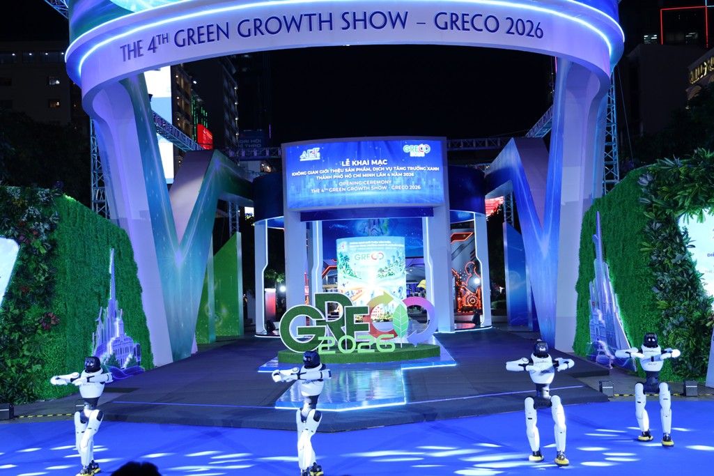 GRECO 2026 thúc đẩy chuyển đổi xanh và phát triển bền vững 2 bieu dien ro bot 17930203334821285534832