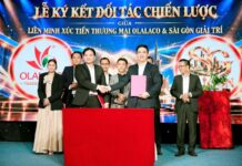 Công ty Sài Gòn Giải Trí và Liên minh Xúc tiến thương mại Olalaco ký kết hợp tác chiến lược