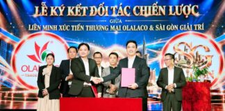 Công ty Sài Gòn Giải Trí và Liên minh Xúc tiến thương mại Olalaco ký kết hợp tác chiến lược